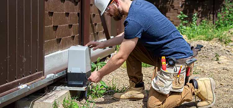 Electric Driveway Gate Installation New Philadelphia